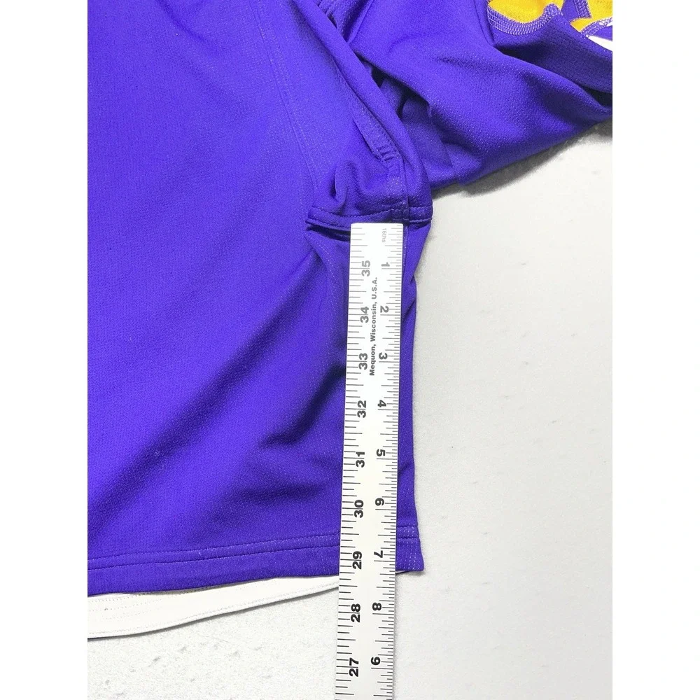 Adidas LOS ANGELES LAKERS NBA Basketball Jersey Shorts Mens Size 2XL Purple Gold